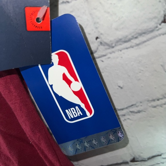 BRAND NWT NBA Fanatics Red & Yellow The Land shirt size S - Picture 8 of 8